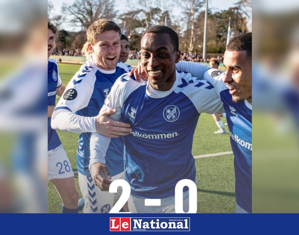 Le Grenadier Jeppe Friborg Simonsen inscrit son premier but en troisième division danoise !